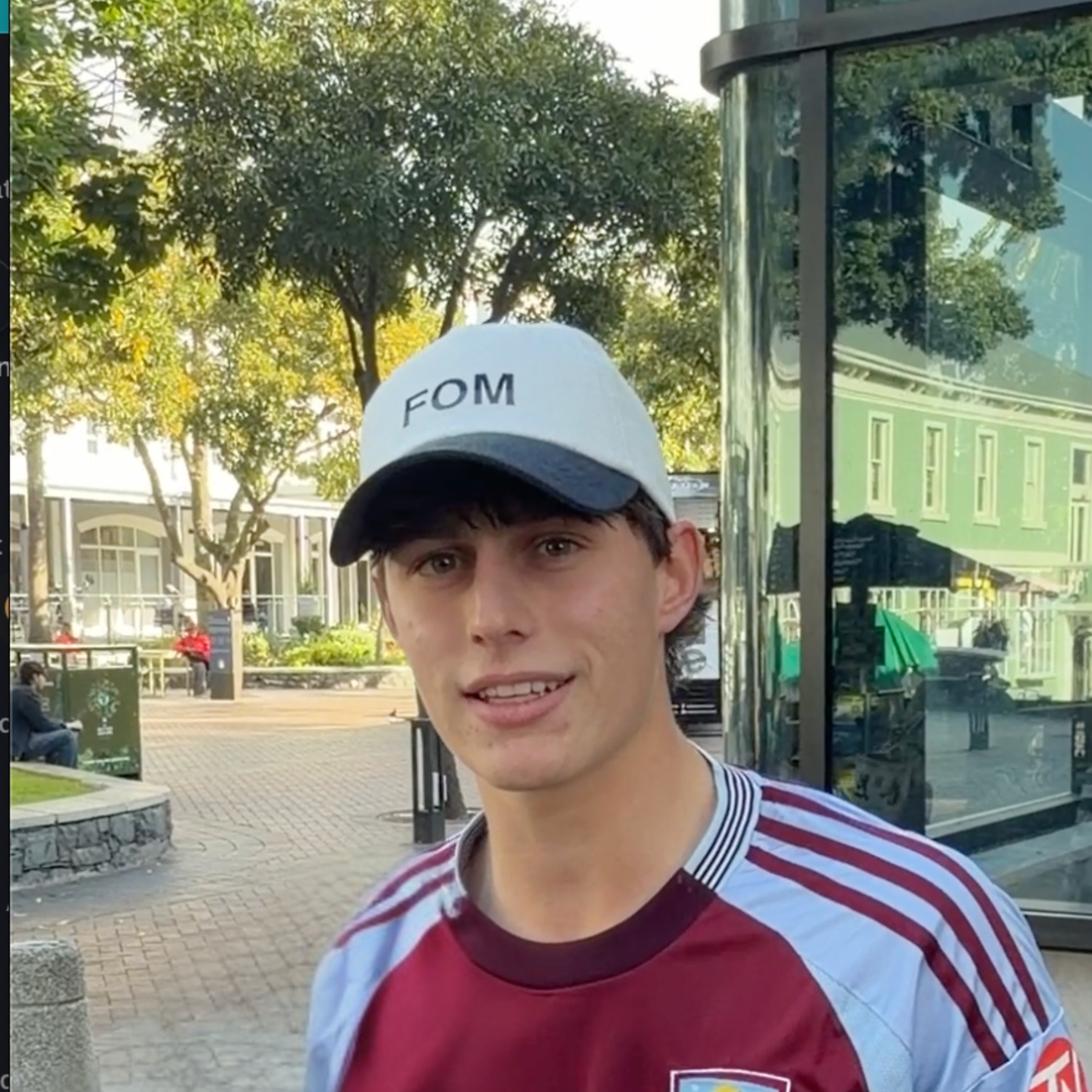 Before, no sunglasses
